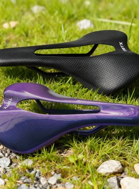 TMTX SLR 全碳纤维竞技山地公路车中空鞍座人工学自行车坐垫碳板