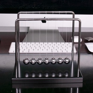 牛顿摆球撞球摆件工艺品碰碰球物理科学实验教具学生科普探索器材