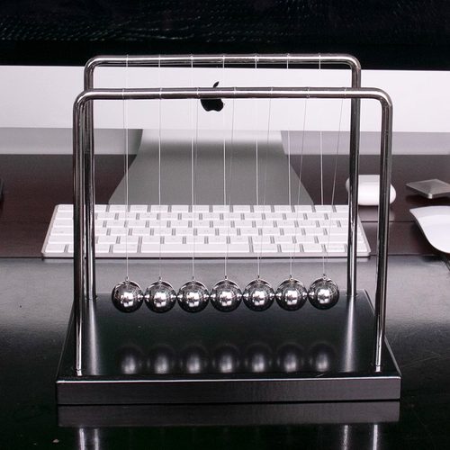 牛顿摆球，放松心情！