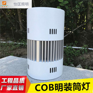 工厂直销LED明装筒灯50W70W100W高铁站飞机场展厅筒灯天花射灯