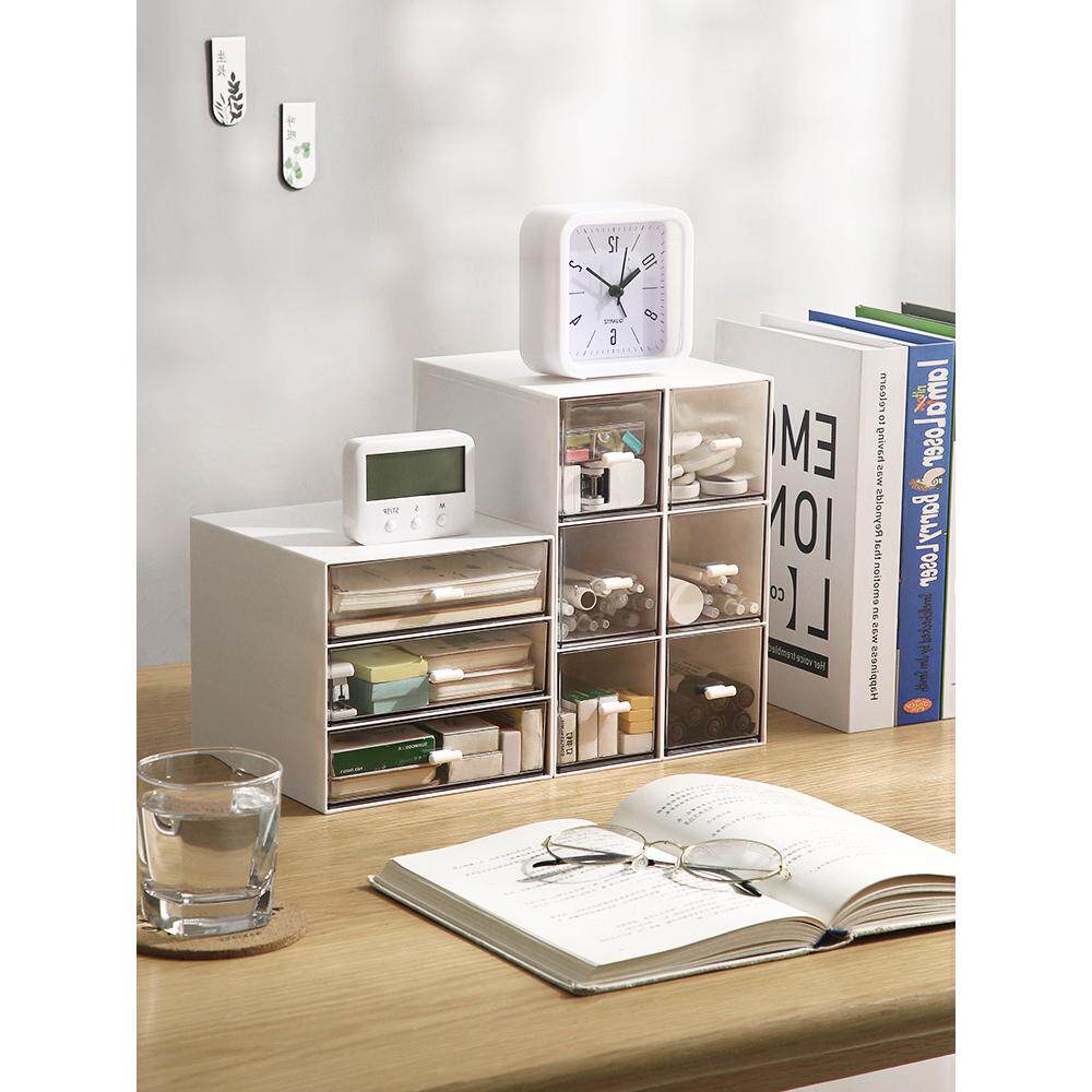 桌面收纳盒抽屉书桌文具收纳盒