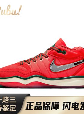 【布布】 Nike 篮球鞋 系带 男女通用 圆头 平跟 红色 实战