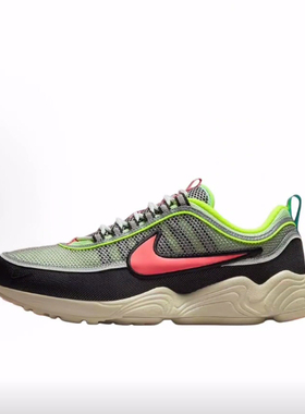 Nike Zoom Spiridon Barely Volt Hot Punch 低帮生活休闲鞋 男款