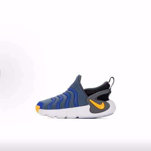 Nike Dynamo GO BT 毛毛虫  低帮 学步鞋 婴幼童