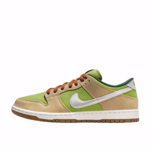 Nike Dunk SB 皮革织物 Low 低帮 板鞋 男女同款 绿色