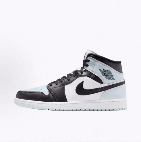 Jordan Air Jordan 1 Squadron Blue Toe  中帮 复古篮球鞋 男款