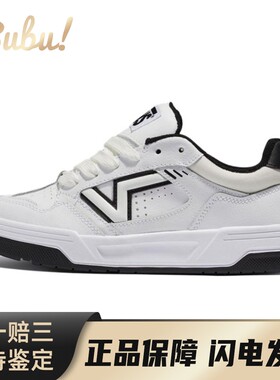 【布布】 Vans 板鞋 白色 男女通用 平跟 四季通用 防滑耐磨 低帮