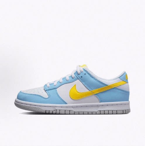 NikeDunk 皮革 休闲 可回收材料GS  低帮 板鞋 男女同款