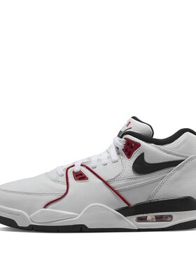 【布布】 Nike 复古篮球鞋 白色 中帮 Air Flight 89 防滑耐磨
