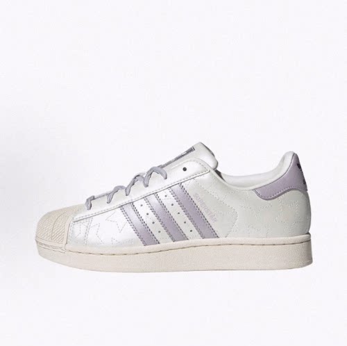 adidas originals Superstar 2 合成革皮革  板鞋 女款