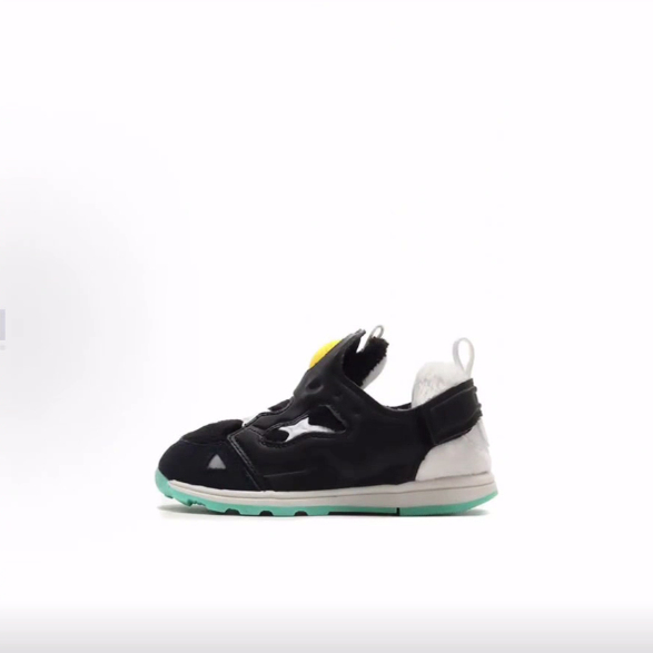 Doraemon x Reebok Instapump Fury 低帮 学步鞋 婴幼童