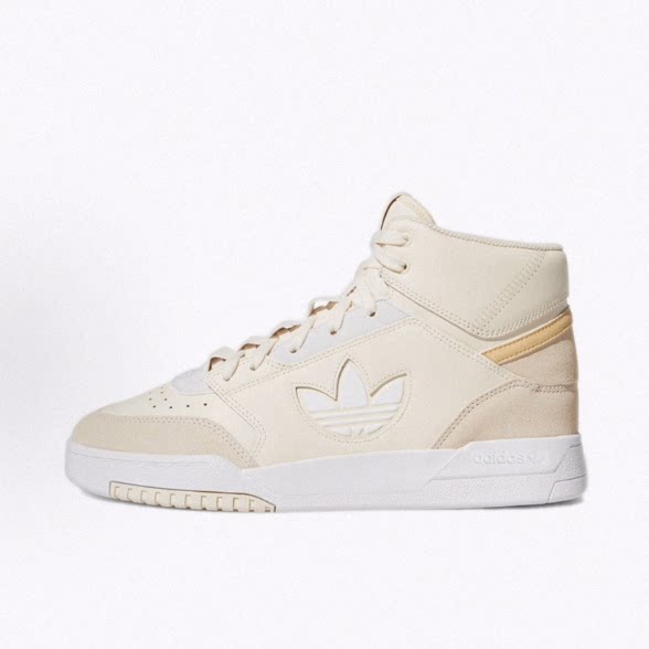 adidas originals Drop Step 防滑耐磨 高帮 板鞋 男女同款