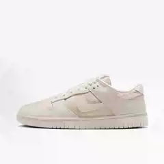 Nike Dunk Fabric and Leather Low-Top Sneakers for Women