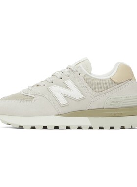 【布布】 New Balance 跑步鞋 白色 低帮 NB 574 复古 舒适