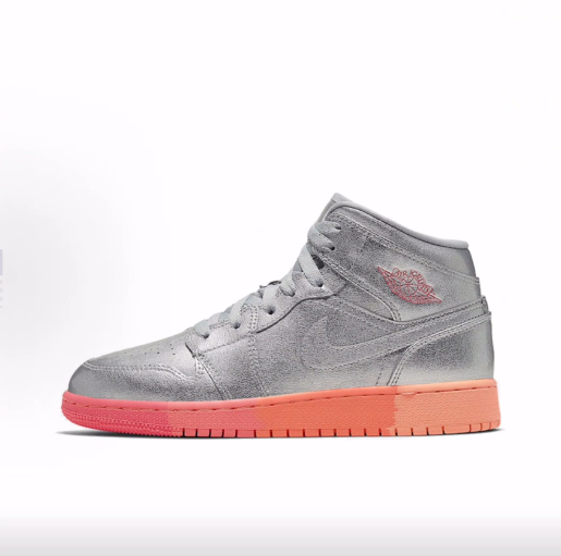 Jordan Air Jordan 1 Mid 皮革  中帮 复古篮球鞋 女款,运动鞋new,篮球鞋,淘宝优惠券,粉丝福利购,淘宝优惠卷