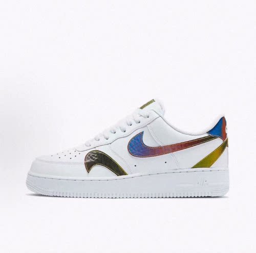 Nike Air Force 1 Multi-Swoosh 皮革 低帮 板鞋 男女同款