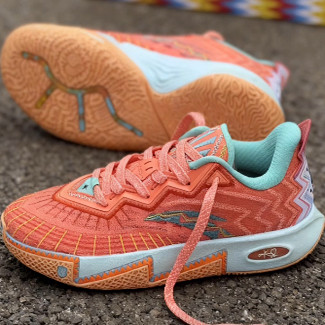 Anta安踏  欧文二代 曜日 实战减震低帮碳板 篮球鞋 男款 青橙