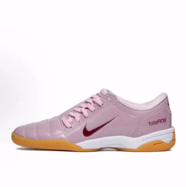 Nike Total90Il 时尚潮流薄底 耐磨 足球鞋女款 粉色