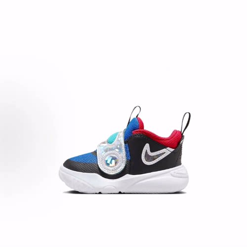 Nike Team Hustle D 11 透气 低帮 学步鞋 婴幼童