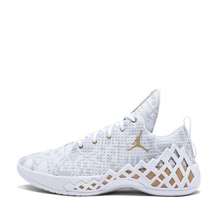 【布布】 Jordan 篮球鞋 白色 低帮 Jumpman Diamond Low PF 网布