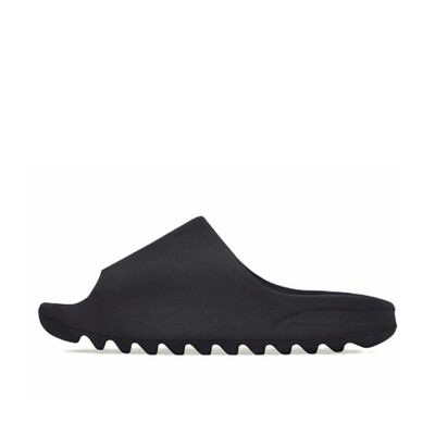 【布布】 adidas originals Yeezy Slide 一字拖鞋 黑色 潮流
