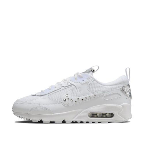 【布布】 Nike 生活休闲鞋 白色 低帮 Air Max 90 皮革 舒适