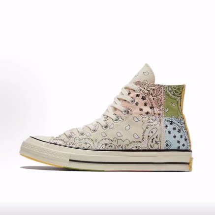 offspring paisley x Converse 1970s高帮 帆布鞋 男女同款