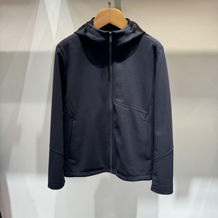 依文男装 连帽商务休闲夹克外套EG730311专柜2980 秋冬款