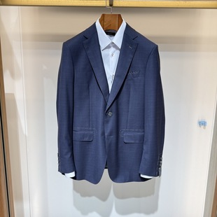 88SGA8263004柜6980 商务休闲绵羊毛西服套装 Satchi沙驰春秋款 男装