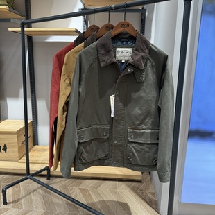 CS25WJ047G 翻领夹克休闲单外套多色CW24WJ047G MCS万宝路四季 款