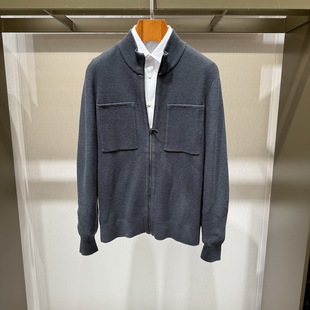 Satchi沙驰秋冬男装 外套88RGB8325025专柜3580 休闲绵羊毛针织开衫