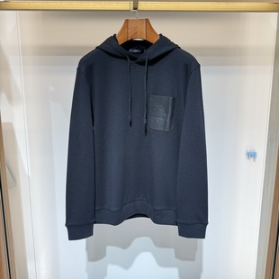 Satchi沙驰秋冬百搭男装 休闲绵羊毛连帽卫衣88SHB8327002专柜2980