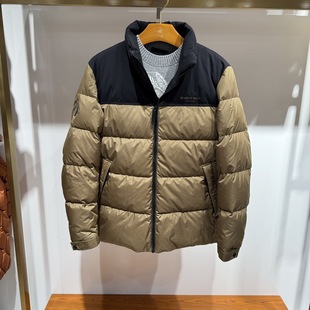 比华利保罗男装 立领白鸭绒羽绒服外套247383032专柜3390H 秋冬款