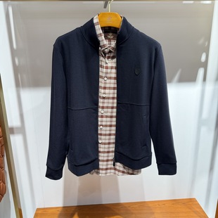 比华利保罗男装 商务休闲立领夹克外套245311021专柜2190H 秋冬款