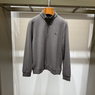 Satchi沙驰秋冬款 休闲保暖立领卫衣88RHA3327005专柜1980 百搭男装