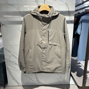 Youngor雅戈尔秋冬款 商务休闲连帽棉衣棉服YMCL435378YQA专柜2980