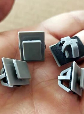 适用北京北汽EX5 EU5 EU7 EC3 ECEX车门下裙边侧裙梁护板卡扣卡子