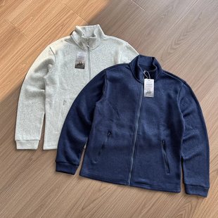 鸟平替Covert户外运动针织开衫外套抓绒衣夹克保暖中间层休闲卫衣