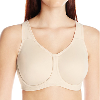 大胸显小减震超薄带钢圈型杯文胸