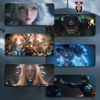 Incarnation灵笼鼠标垫超大号小号电竞游戏键盘垫动漫二次元桌垫