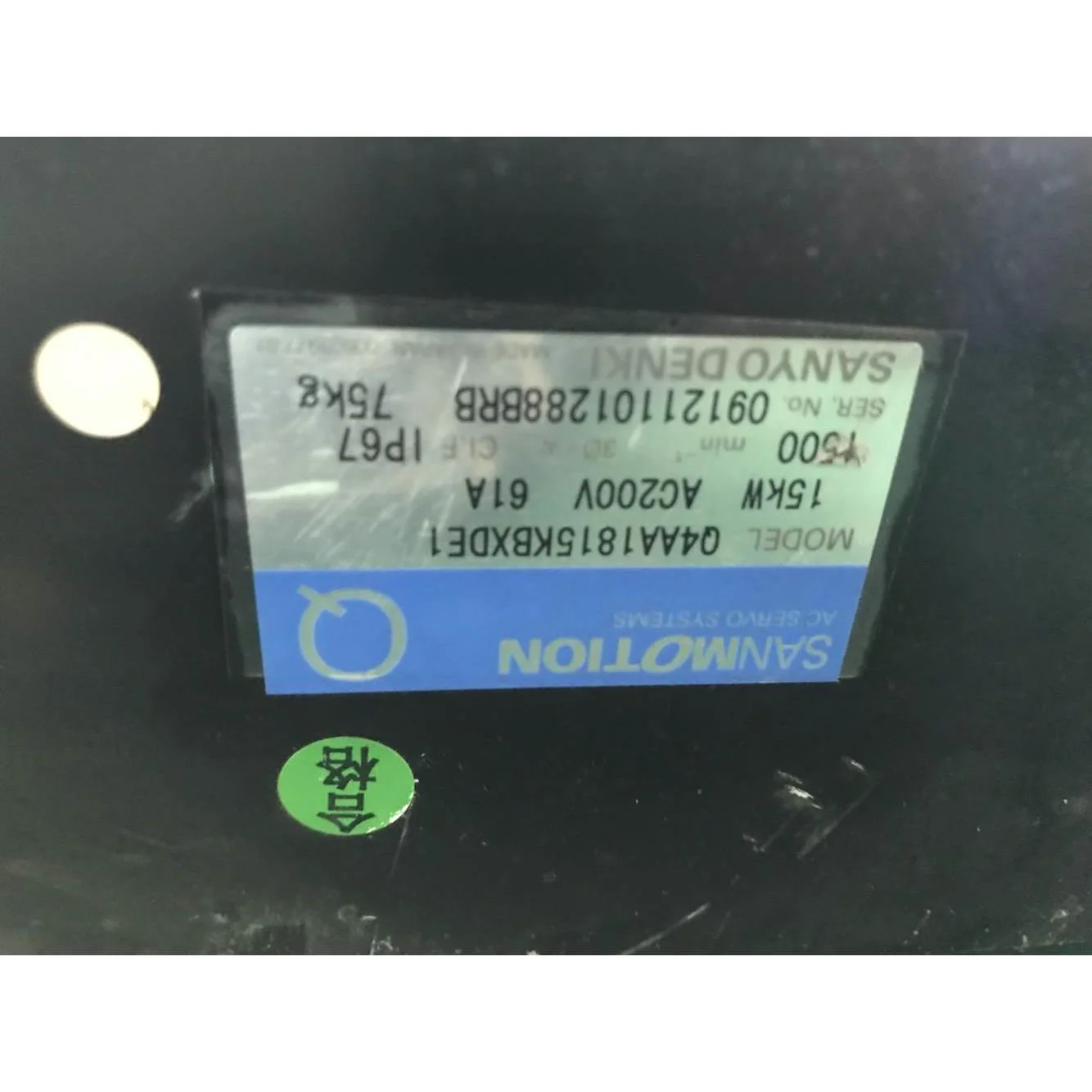 非实价议价议价伺服电机Q4AA1815KBXDE1维修，更换编码器，线圈，