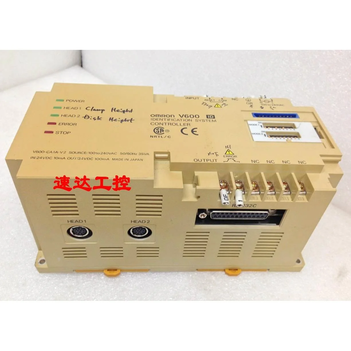 非实价议价议价可议价V600-CA1A-V2欧姆龙可编程无限读写PLC控制