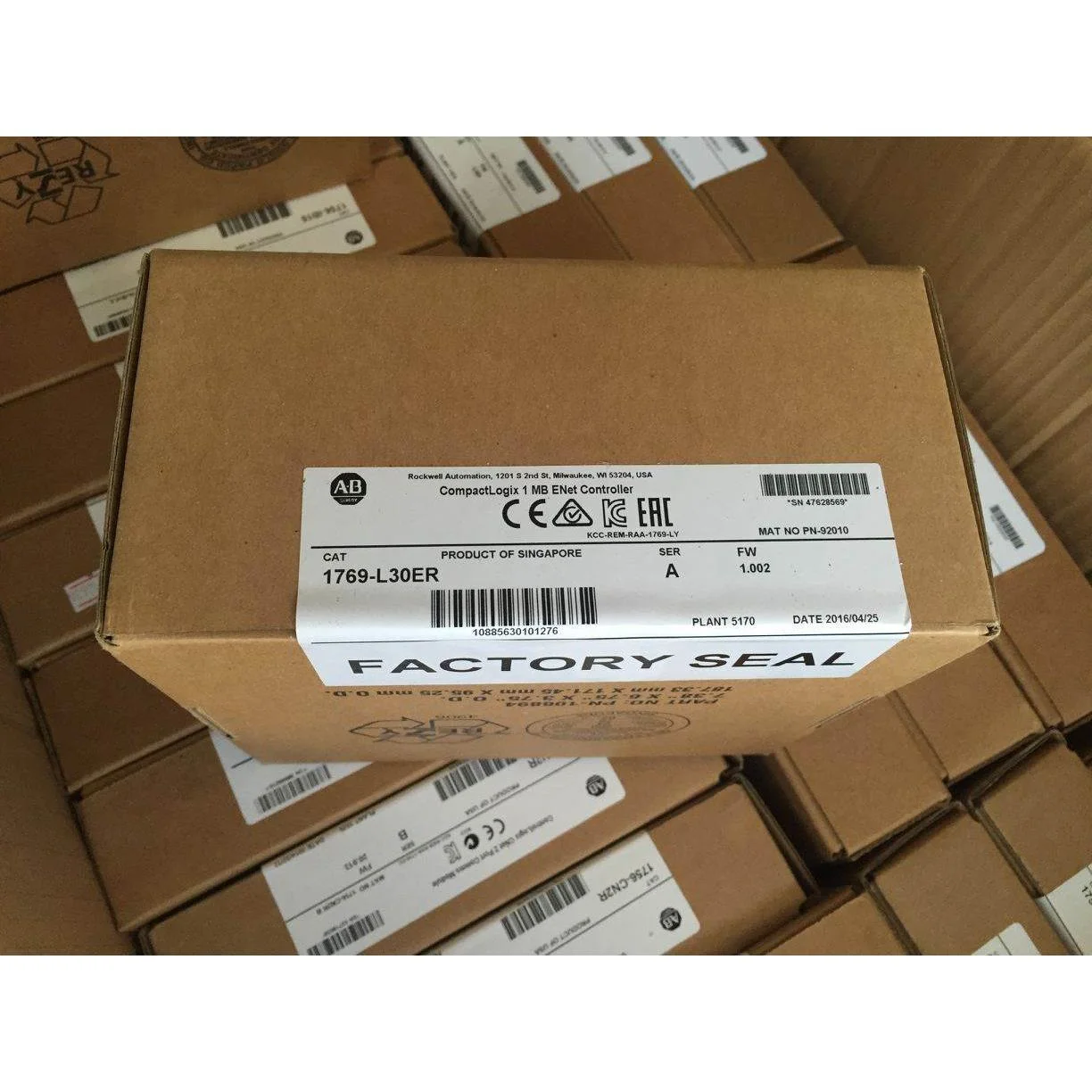 非实价议价议价1769-L30ER  CompactLogix系列1MB控制器处理器 全