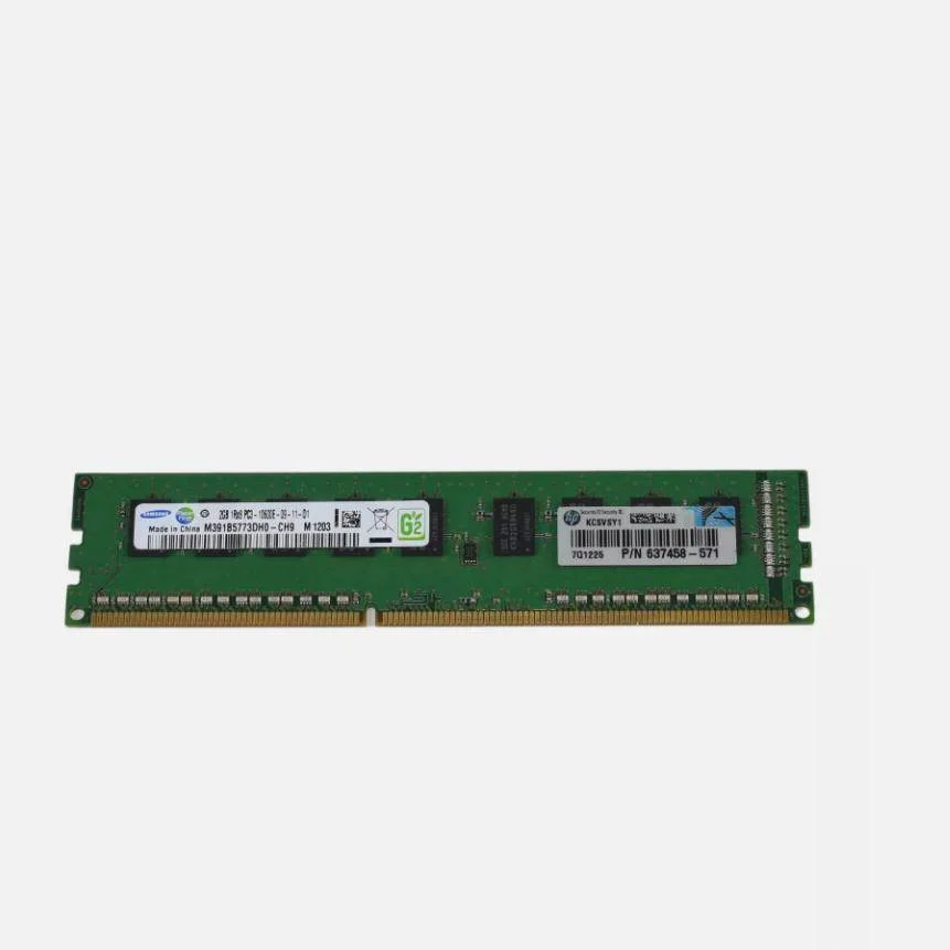 非实价议价议价HP 637458-571 2GB 1Rx8 DDR3-1333 PC3-10600E EC