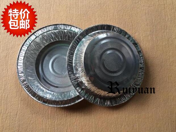 包邮1426圆形年糕锡纸盘/6.5寸烘焙蛋糕模具/烧烤铝箔容器1000个图片