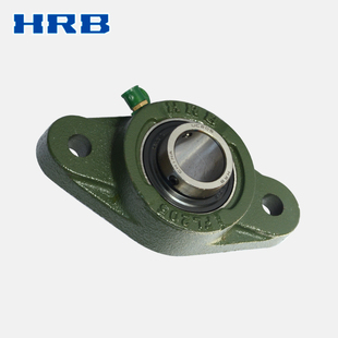 HRB UCFL205 哈尔滨轴承带座外球面带座菱形 L90505 品牌直销