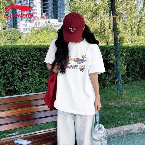 李宁短袖T恤女款夏季新款时尚