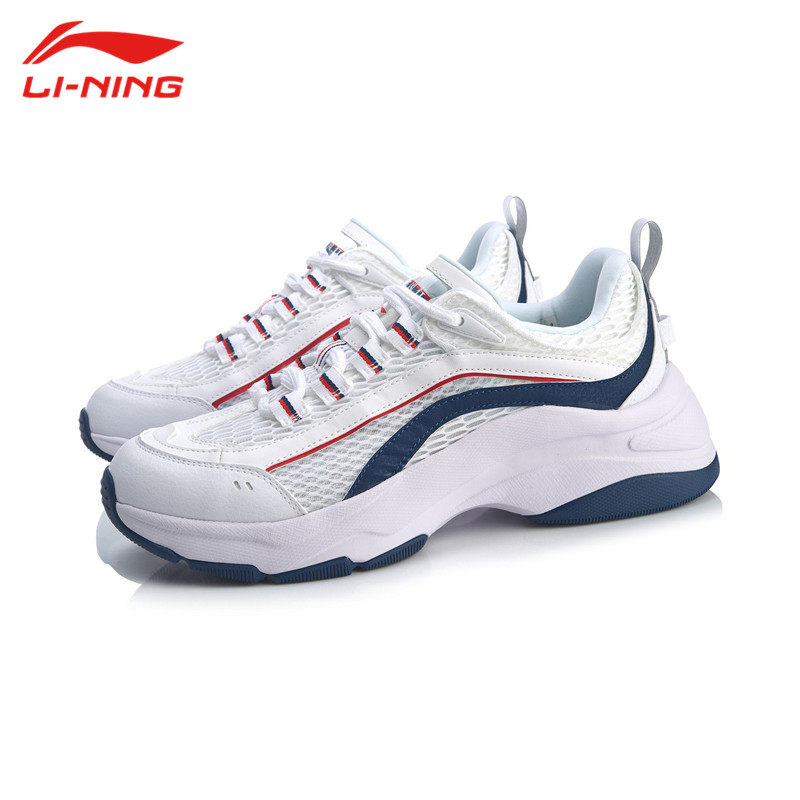 李宁休闲鞋男鞋春秋季新款全掌气垫时尚潮流防滑减震男子运动鞋
