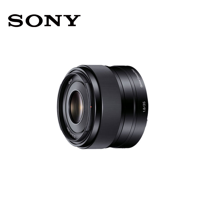 索尼（SONY）E 35mm F1.8 OSS APS-C画幅广角定焦微单相机镜头 E卡口（SEL35F18）