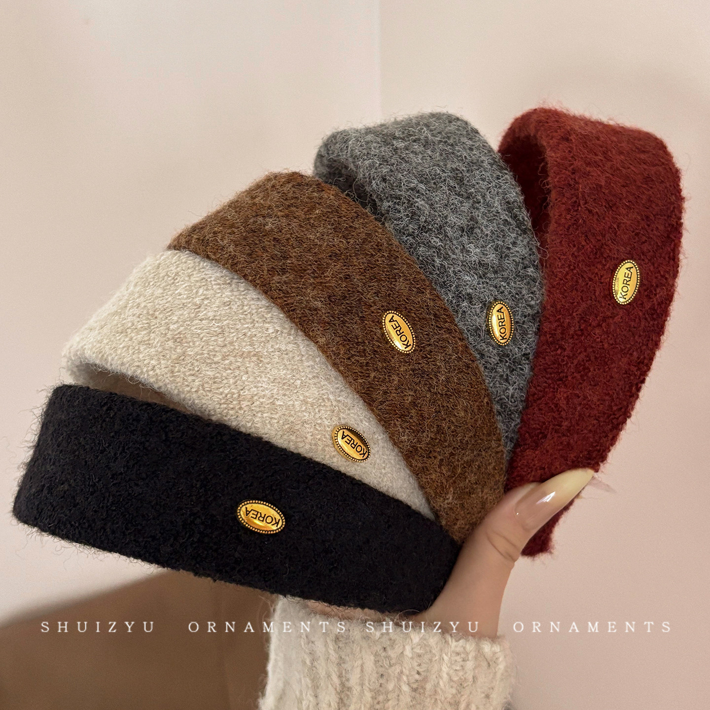 秋冬毛呢宽边发箍女2025新款发捆高级感复古港风头箍外戴发卡发饰,饰品/流行首饰/时尚饰品新,发饰,淘宝优惠券,粉丝福利购,淘宝优惠卷